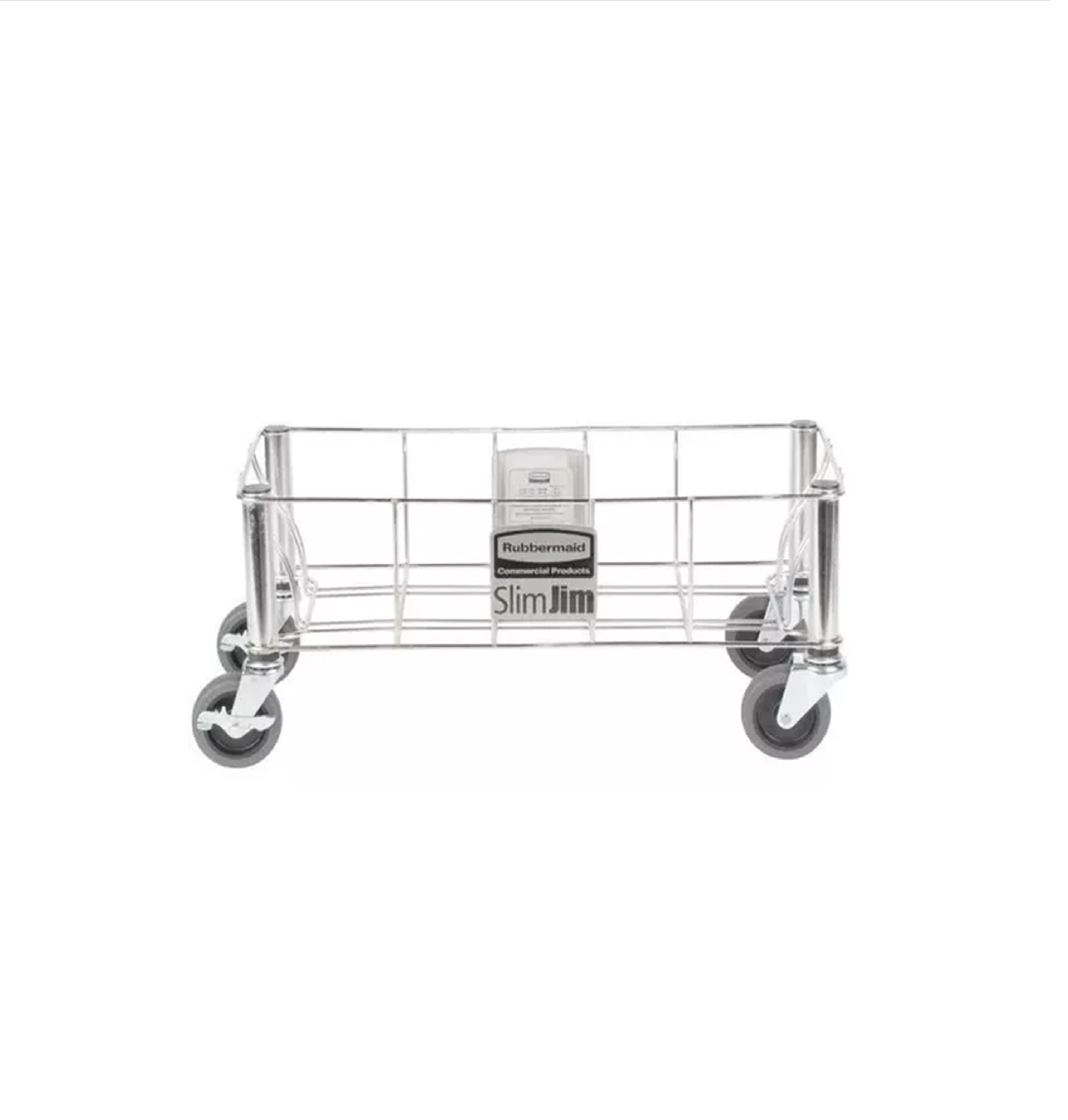 PLATAFORMA RODANTE ACERO INOXIDABLE SLIM JIM® SENCILLA