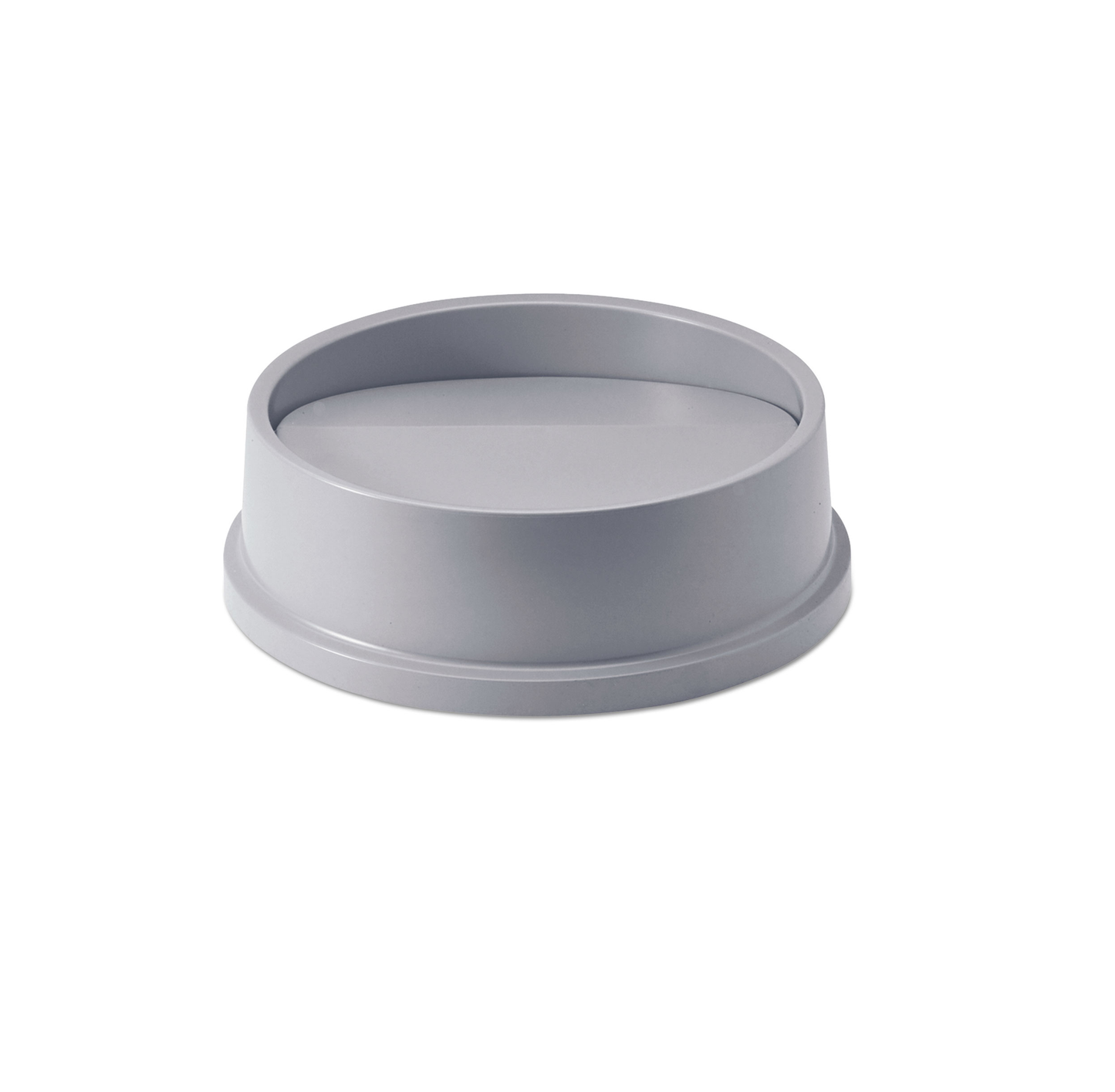 TAPA REDONDA OSCILANTE UNTOUCHABLE® GRIS, 22 GAL