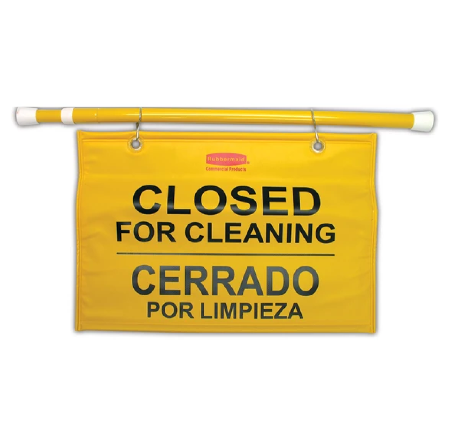 SEÑAL VISIBLE PARA COLGAR "CERRADO POR LIMPIEZA" MULTILINGUAL