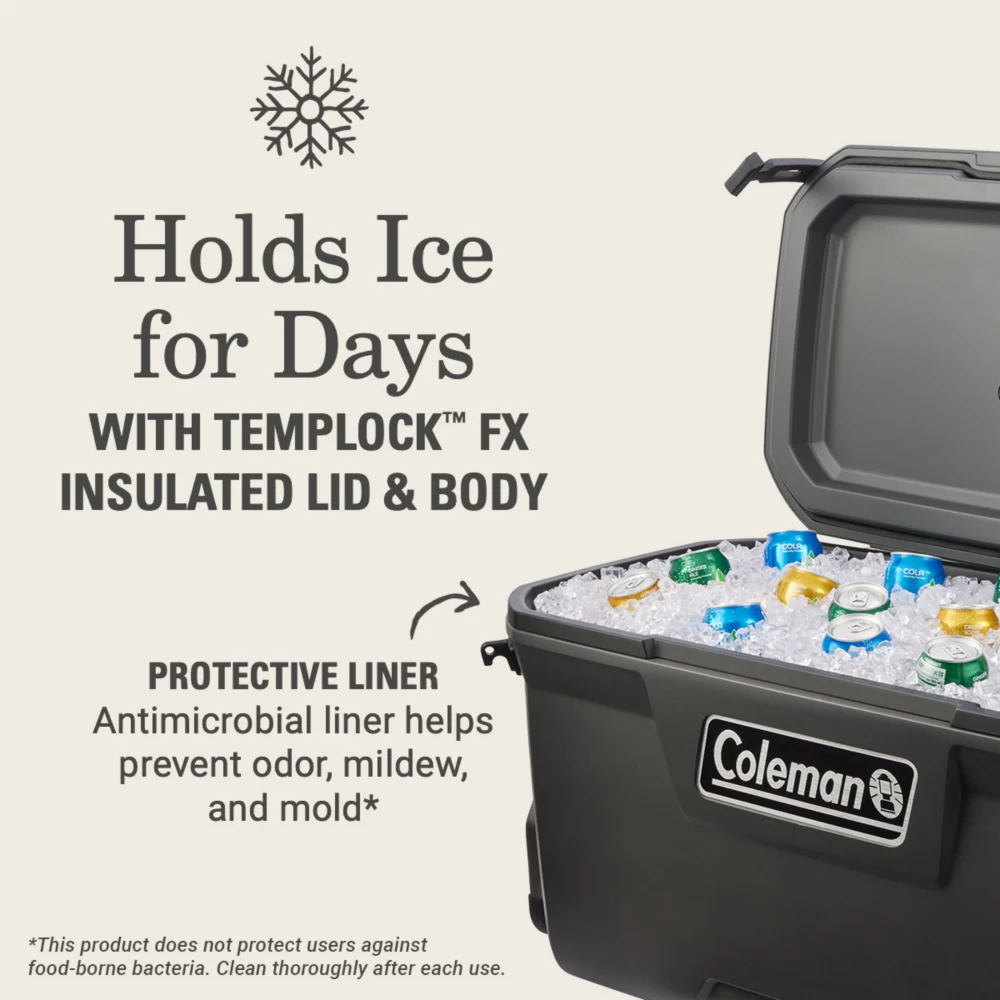 Hielera Convoy Coleman 28 QT 5822 Color Dark Storm