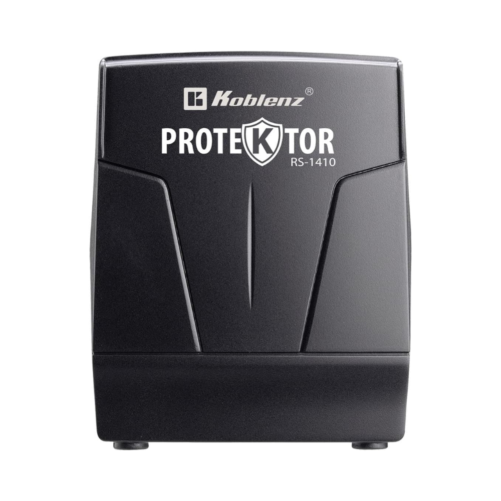 Regulador De Voltaje Koblenz Rs-1410 1410va Entrada Y Salida De 120v Negro