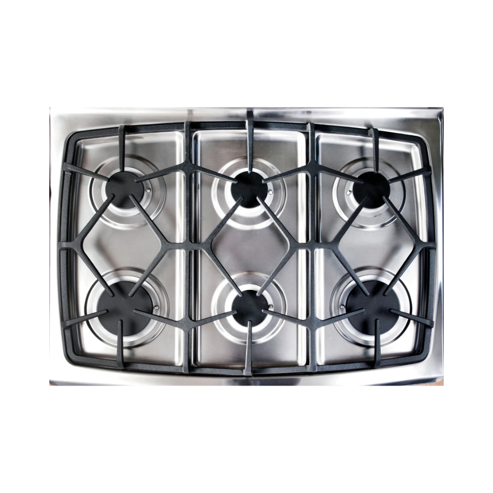 Estufa Koblenz Niza EK-501F, 6 Quemadores, Color Acero Inox