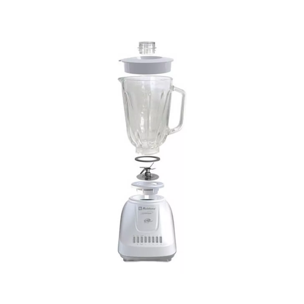 Licuadora Koblenz Gourmet Lkm-5910, 1.5 L, Blanca/ Gris, Vaso De Vidrio, 127 V