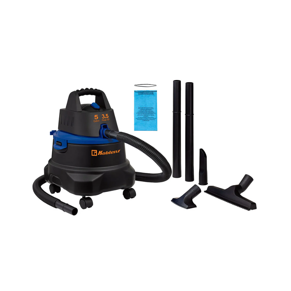 Aspiradora Koblenz Wd-5 Ma, 18.9 L, Negra/ Azul