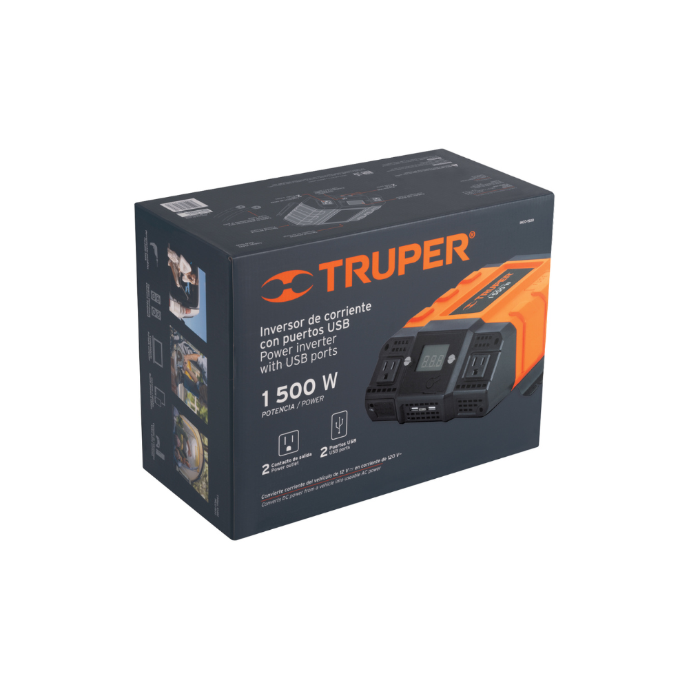 Inversor de corriente 1500 W