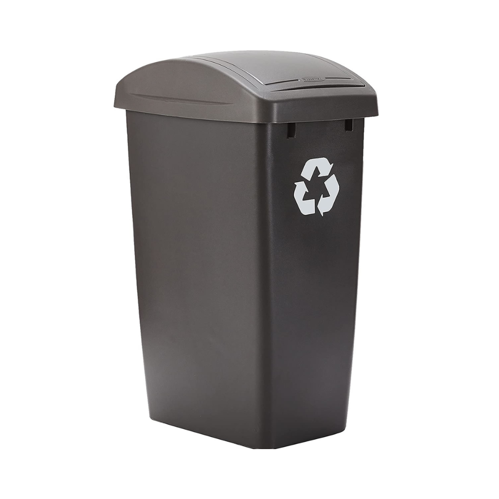 Cesto para reciclaje C Tapa Swing Top C Negro 50QT