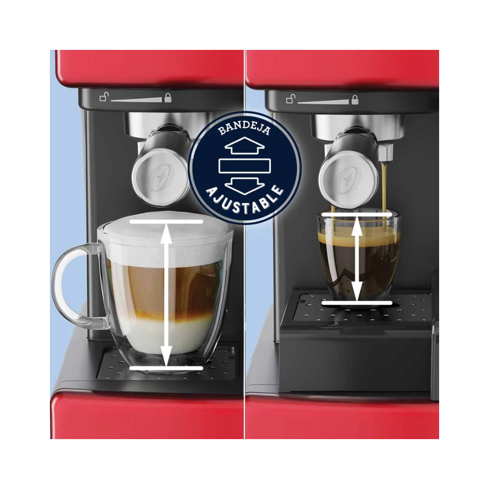 Cafetera Automática Espresso Oster Prima Latte, Rojo