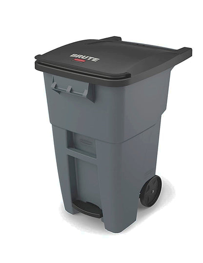 CONTENEDOR BOTE DE BASURA ROLLOUT® STEP- ON, 50 GAL
