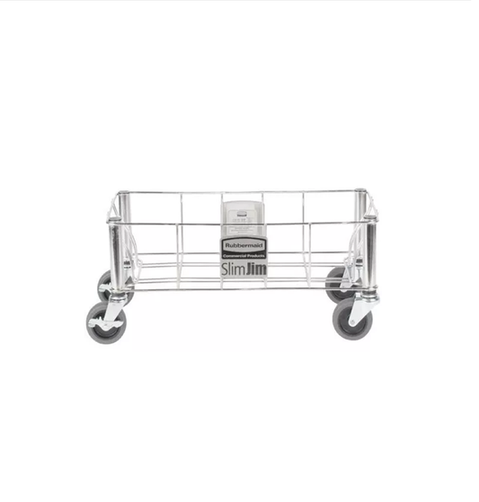 PLATAFORMA RODANTE ACERO INOXIDABLE SLIM JIM® SENCILLA
