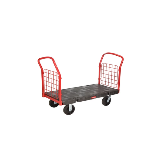 CARRO CON PANELES LATERALES, NEGRO