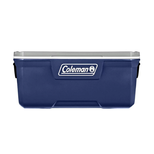Hielera 316 Coleman 120 QT 5872 Azul Con Gris Y Blanco