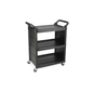 CARRO DE SERVICIO CON RUEDAS GIRATORIAS DE 7.6 CM Y PANELES LATERALES, 150 LBS