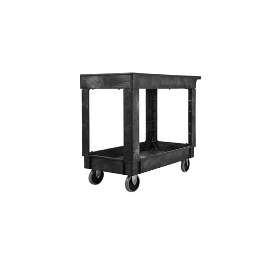 CARRO DE SERVICIO CHICO, 2 REPISAS, RUEDAS DE 10.2 CM