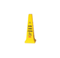 CONO DE SEGURIDAD "CUIDADO" VARIOS IDIOMAS, 91.4 CM