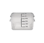 CONTENEDOR CUADRADO AHORRA ESPACIO, 4 QT