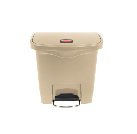 CONTENEDOR DE PEDAL STREAMLINE STEP ON® RESINA FRONT STEP, 4 GAL