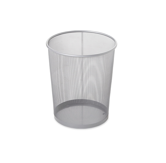 CESTO ABIERTO DE BASURA CONCEPT COLLECTION RCP® PLATA, 5 GAL