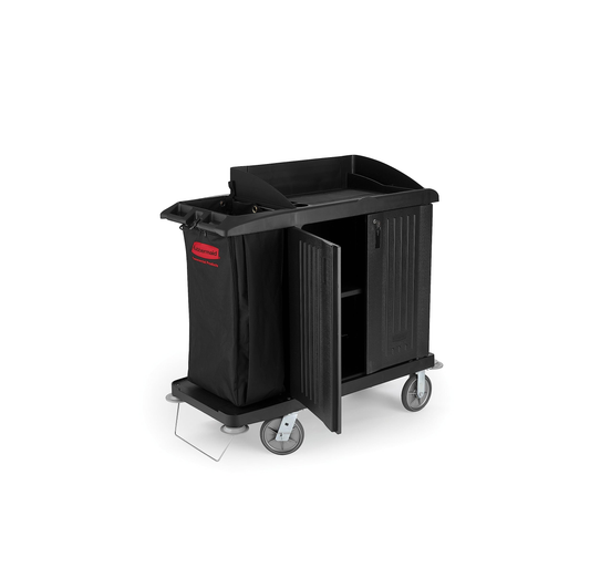 CARRO COMPACTO PARA AMA DE LLAVES EXECUTIVE CON PUERTAS TRADICIONAL NEGRO