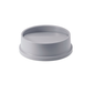 TAPA REDONDA OSCILANTE UNTOUCHABLE® GRIS, 22 GAL