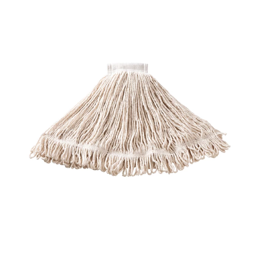 MOP HÚMEDO GRANDE DE ALGODÓN SUPER STITCH® BLANCO, DIADEMA 5"