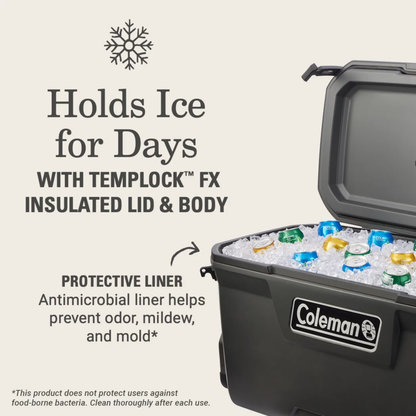 Hielera Convoy Coleman 28 QT 5822 Color Dark Storm