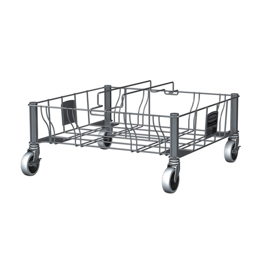 PLATAFORMA RODANTE ACERO INOXIDABLE SLIM JIM® DOBLE