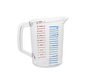 TAZA MEDIDORA BOUNCER® TRANSPARENTE 1 QT