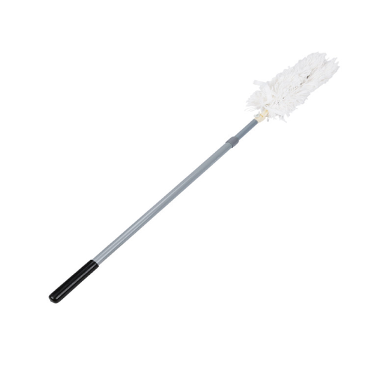 HERRAMIENTA PARA DESEMPOLVAR TECHO, MANGO DE EXTENSIÓN, GRIS