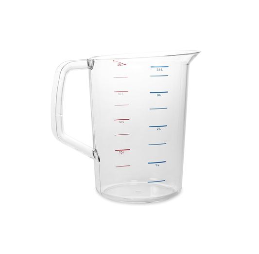 TAZA MEDIDORA BOUNCER® TRANSPARENTE 4 QT