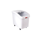 RECIPIENTE FRENTE INCLINADO 30.8 L CON TAPA DESLIZABLE Y CUCHARA DE 0.9 L