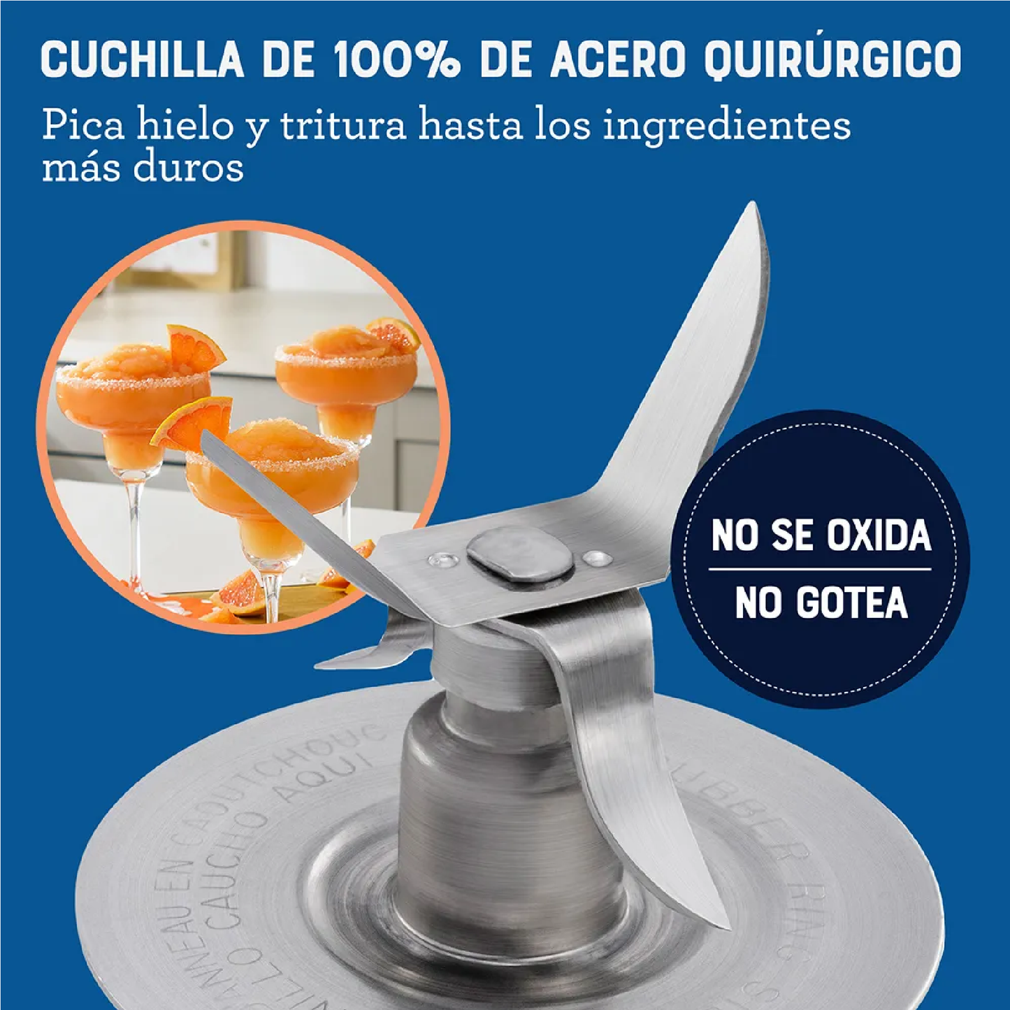 Licuadora Clásica Oster Vaso Vidrio, Motor Reversible, Rojo