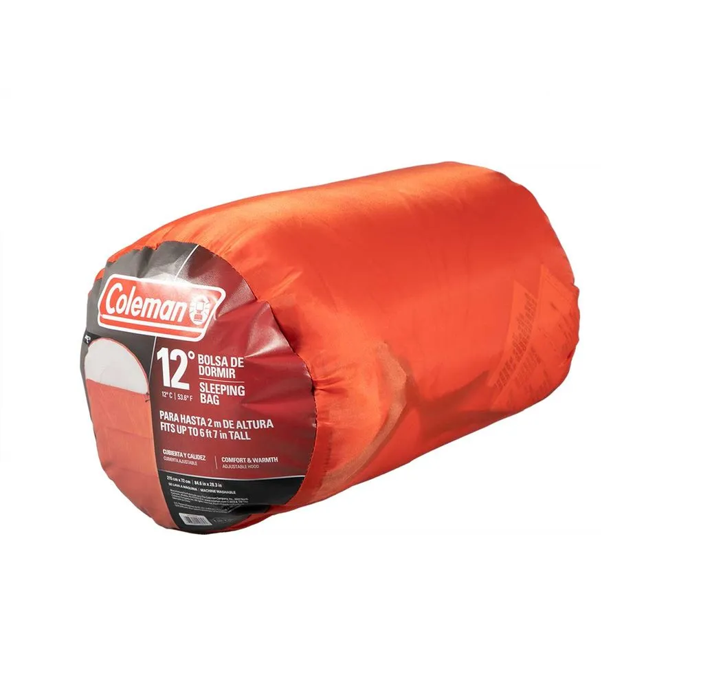 Sleeping Bag Coleman Breeze, 12°, Naranja