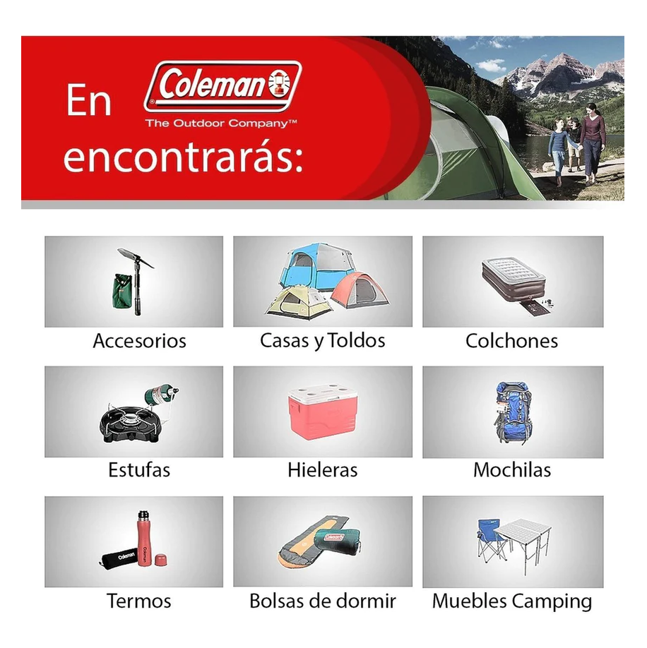 Colchón Individual Go Coleman Sin Bomba