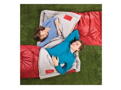 Sleeping Bag Coleman Palmetto, 30F, Rojo