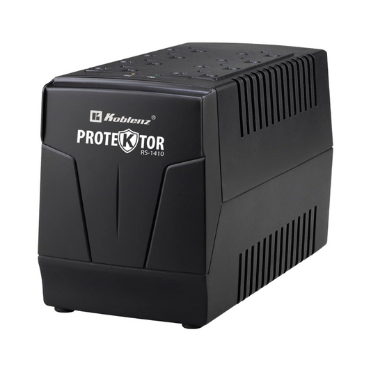Regulador De Voltaje Koblenz Rs-1410 1410va Entrada Y Salida De 120v Negro