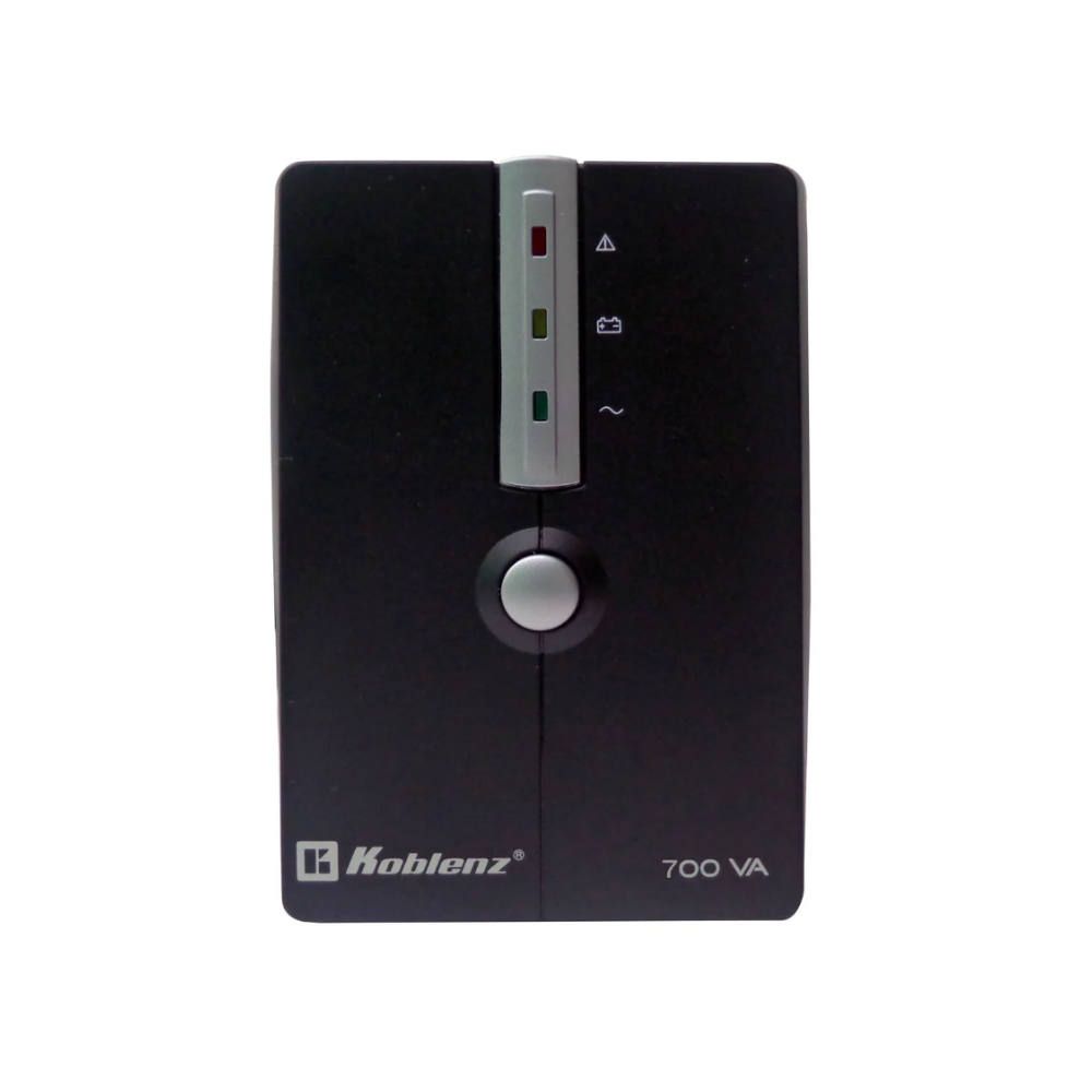 No Break Koblenz 7016, USB/R 700 VA, Entrada Y Salida De 120V, Negro