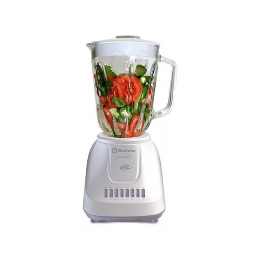 Licuadora Koblenz Gourmet Lkm-5910, 1.5 L, Blanca/ Gris, Vaso De Vidrio, 127 V