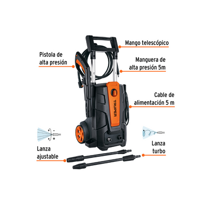 Hidrolavadora electrica 2000 PSI