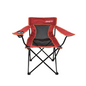 Silla Con Descansa Brazos Go Coleman Con Funda, Rojo/ Negro