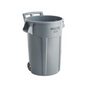 CONTENEDOR BRUTE® CON RUEDAS VENTILADAS, 44 GAL
