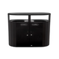 CONTENEDOR DOBLE FLUJO RESIST® PARA BASURA Y RECICLAJE, 46 GAL