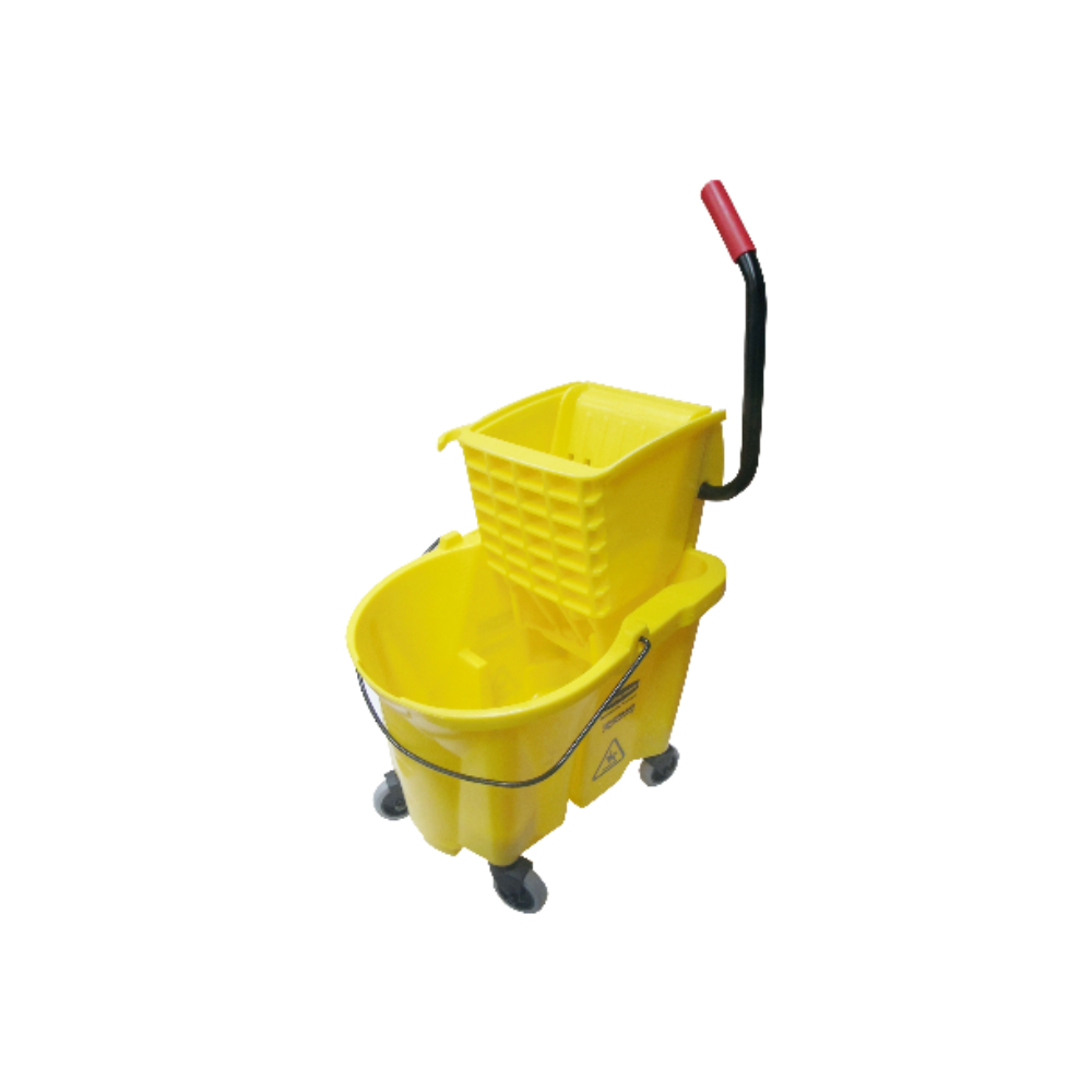 BALDE Y EXPRIMIDOR WAVEBRAKE® CON PRENSA LATERAL, 26 QT