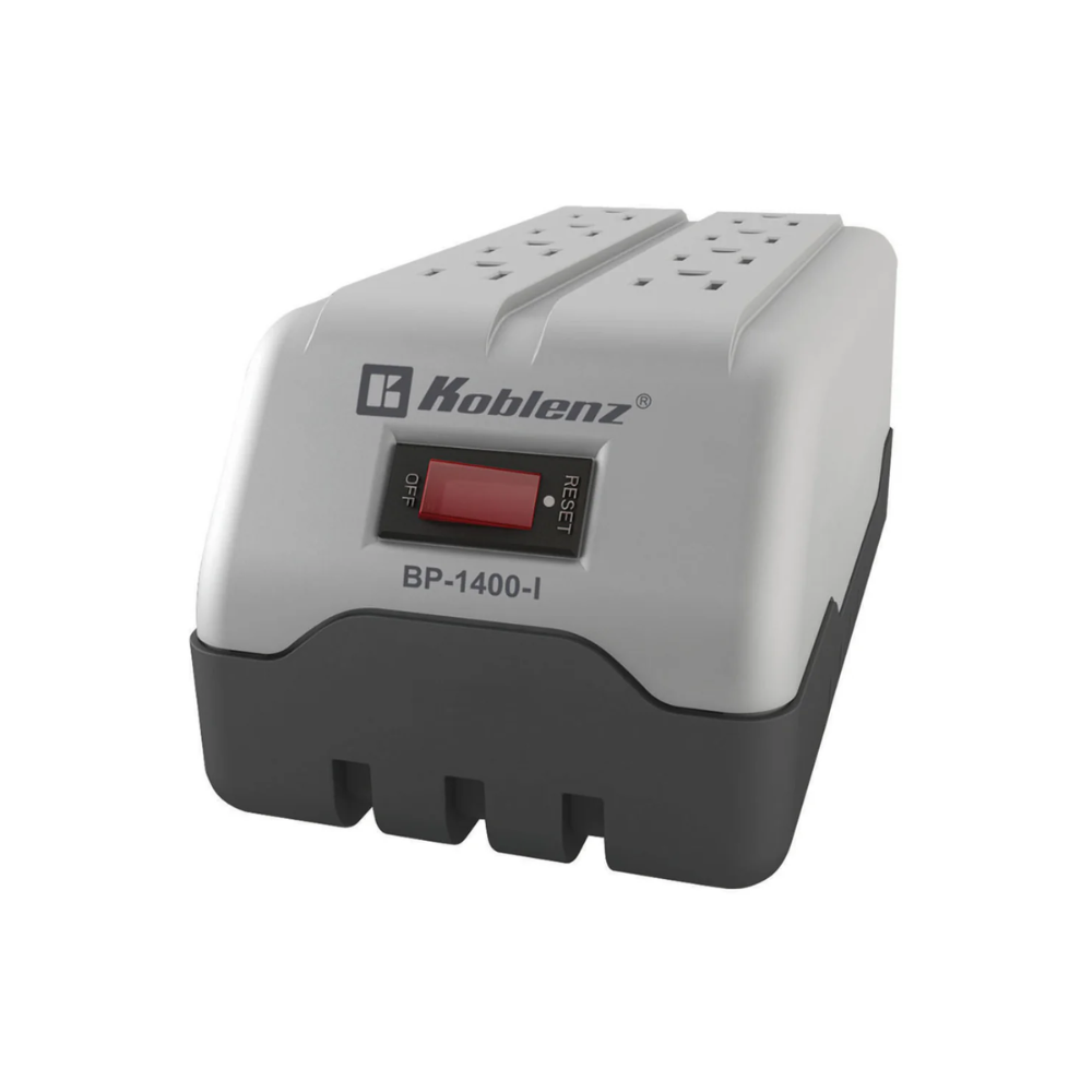 Regulador De Voltaje Koblenz Rs-1400-i 1400va Entrada Y Salida De 120v Negro