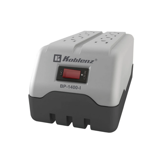 Regulador De Voltaje Koblenz Rs-1400-i 1400va Entrada Y Salida De 120v Negro