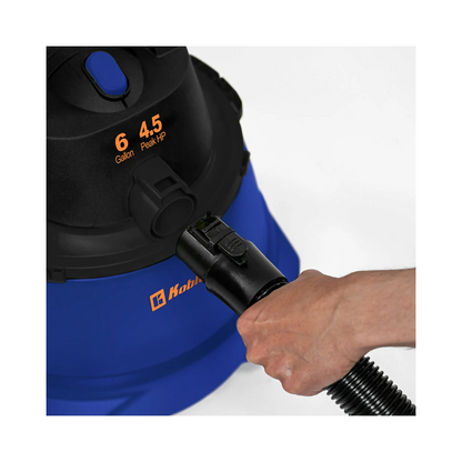 Aspiradora Koblenz Wd-6 L212 6 Gal Negra/azul