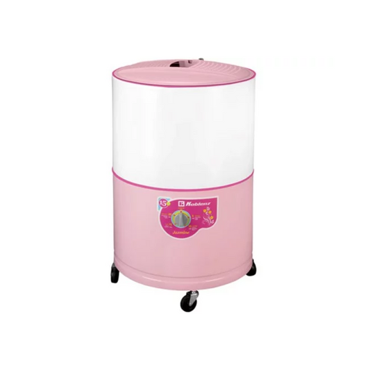 Lavadora Jazmine Redonda De Polea Koblenz® Color Rosa, 15 Kg