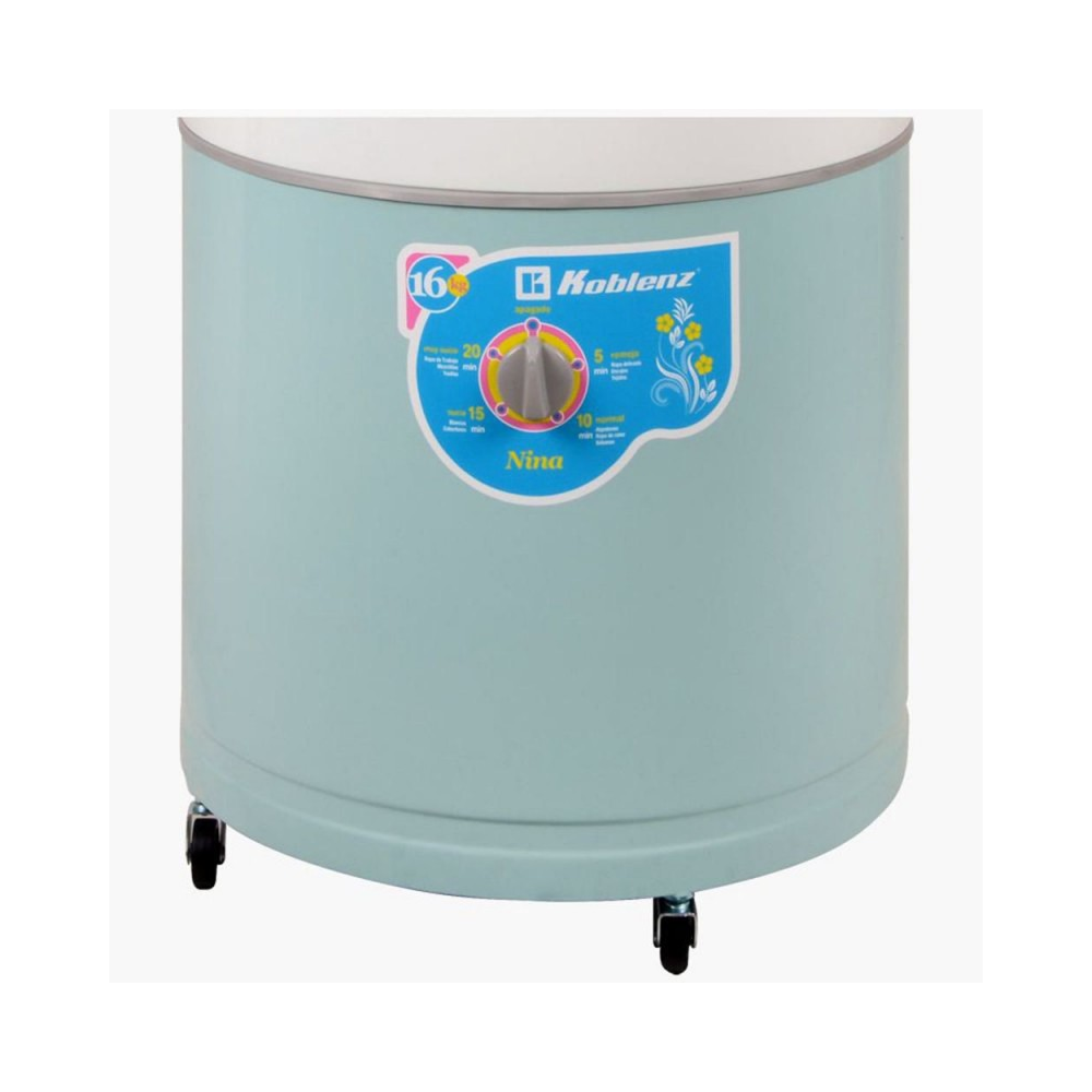 Lavadora Semiautomática Koblenz Nina, Azul, 16 Kg, 127 V