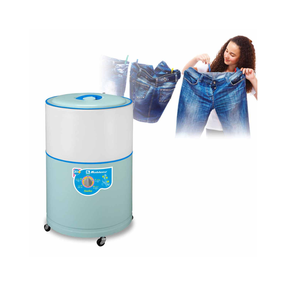 Lavadora Redonda Sasha Lrk-2000 Koblenz®, 20.0 Kg, De Polea
