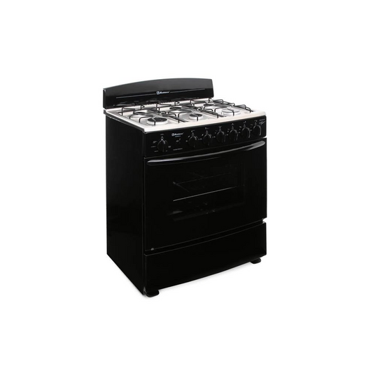 Estufa Koblenz Marsella, Gas/eléctrica, 6 Quemadores, Negra, Puerta Con Visor