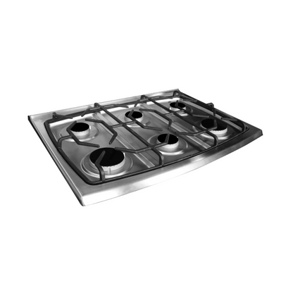 Estufa Koblenz Catania EK-1121, 6 Quemadores, Color Silver